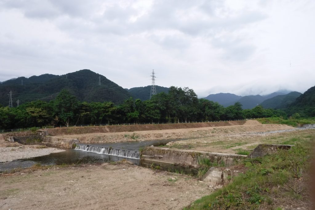 立谷川の河川整備