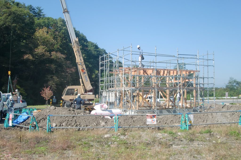 永代供養塔の進捗状況