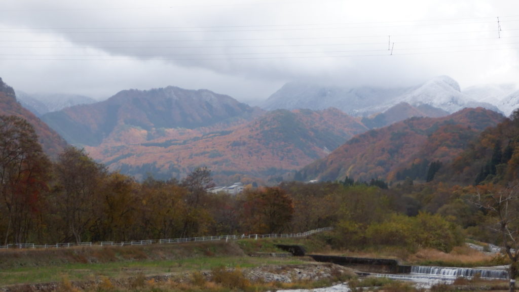 そこまで来ている冬将軍