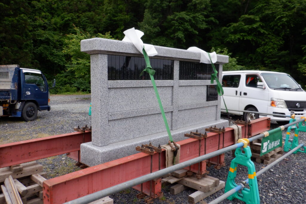 永代供養塔『やすらぎの塔』増築工事の進捗状況